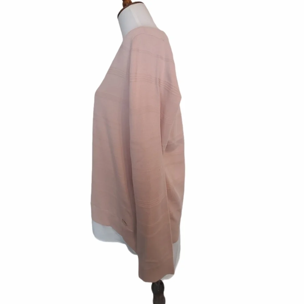 Calvin Klein Blush Pink Pullover Sweatshirt  Soft‎ Cozy Romantic Medium NWT - Picture 4 of 9